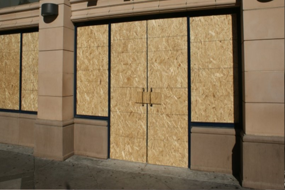 Boarding Up in Perivale, UB6